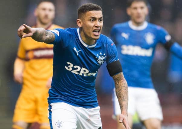 James Tavernier is determined Rangers will bounce back after Wednesdays defeat by Hearts. Picture: SNS.