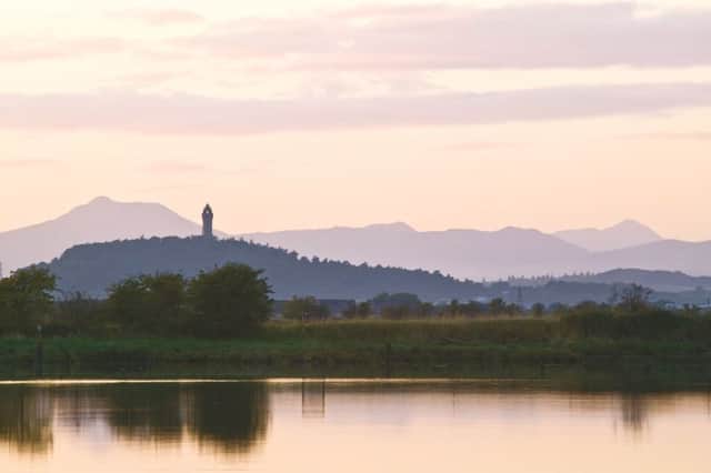 The National Wallace Monument viewed over the River Forth. Picture: submitted