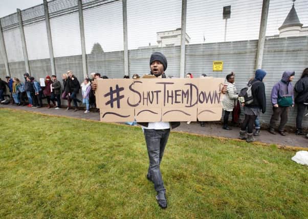 The detention centre at Dungavel was due to be closed by the Home Office. Picture: Robert Perry
