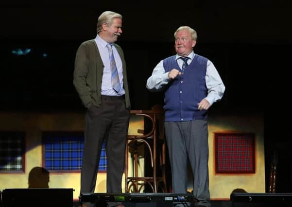 Still Game on stage at The Hydro