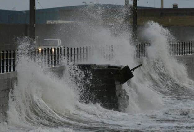 Gusts of up to 60mph could hit Scotland.