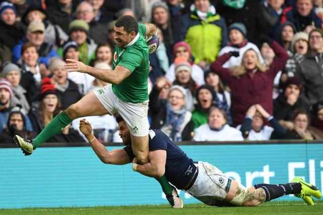 Scotland overcame Ireland in the opening match of the 2017 RBS Six Nations. Picture: SPAUL ELLIS/AFP/Getty Images