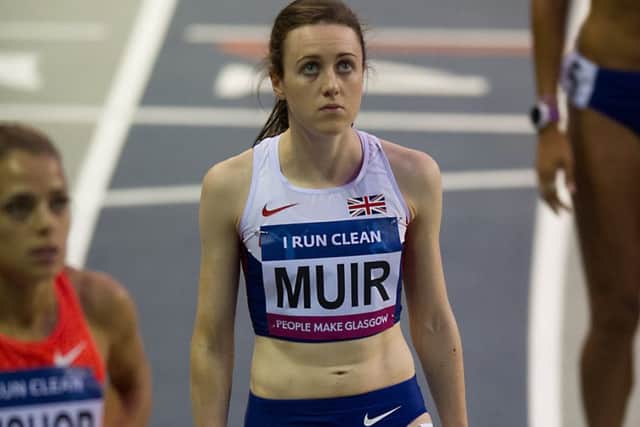 Laura Muir's time surpassed Liz McColgans 28-year-old Scottish best. Picture: John Devlin