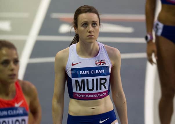 Laura Muir's time surpassed Liz McColgans 28-year-old Scottish best. Picture: John Devlin