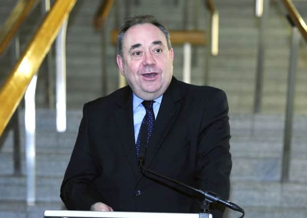 Alex Salmond says the SNP will fight against a hard Brexit compromising Scottish interests. Picture: Michael Gillen.