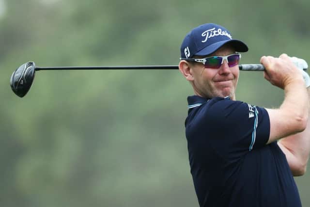 Stephen Gallacher closed with a flawless six-under-par 66 in the Omega Dubai Desert Classic to finish ninth behind Sergio Garcia. Picture: Gettyh Images