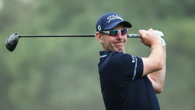 Stephen Gallacher closed with a flawless six-under-par 66 in the Omega Dubai Desert Classic to finish ninth behind Sergio Garcia. Picture: Gettyh Images
