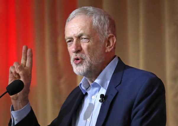Labour party leader Jeremy Corbyn speaks during the Labour economic conference in Liverpool.  Picture: PA