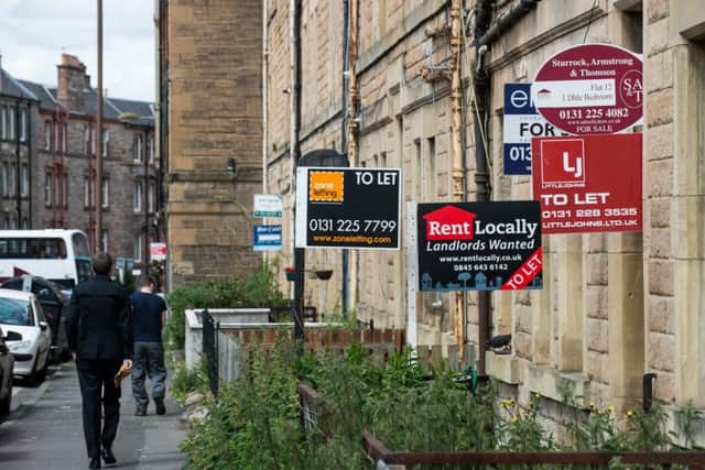 Scotland has some of the UK's highest rental yields, according to Rettie & Co. Picture: Ian Georgeson