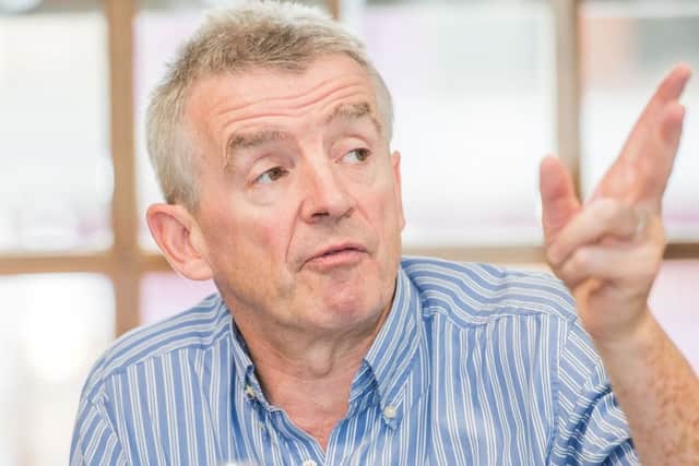 Ryanair, led by chief executive Michael O'Leary, said the outlook for 2017 was 'cautious'. Picture: Ian Georgeson