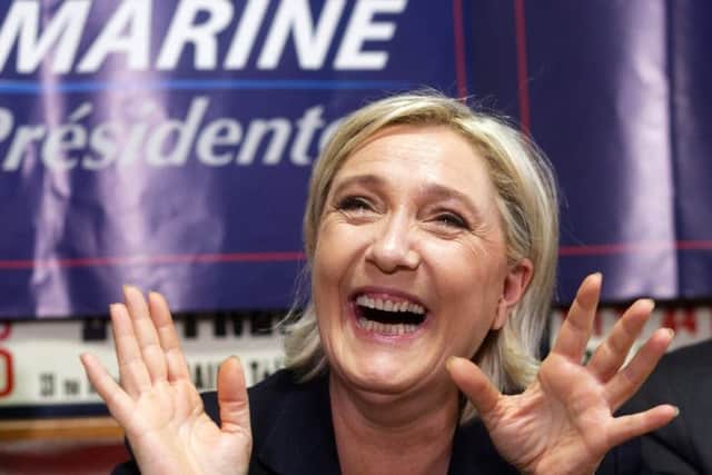 National Front Leader Marine Le Pen Photo: Sylvain Lefevre/Getty Images