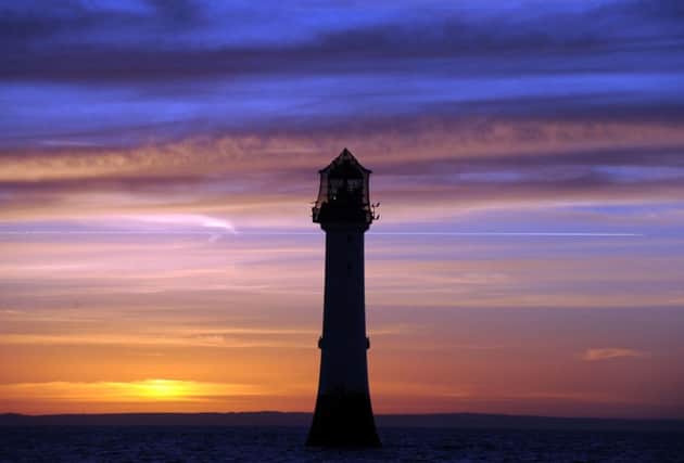 The Bell Rock lighthouse sits on a reef 12 miles off the coast of Arbroath and was designed by Robert Stevenson. Picture: Ian Rutherford/TSPL