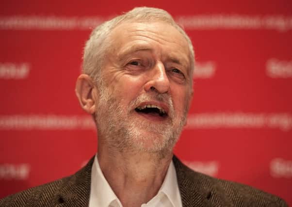 Jeremy Corbyn was in Scotland to address the Labour conferenc in Perth
