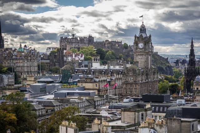 Edinburgh was ranked sixth in the entrepreneurial league table, with Glasgow in ninth place. Picture: Steven Scott Taylor