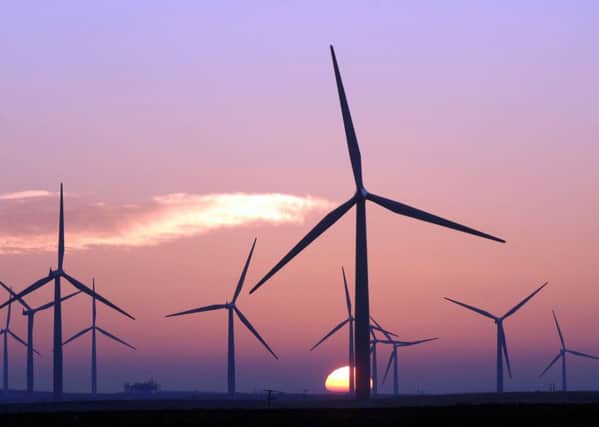Owners and operators of wind turbines and hydro schemes could see a rise in business rates. Picture: Ian Rutherford