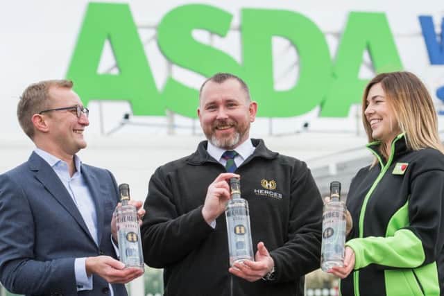 Heroes Drinks' vodka will be available in Asda stores across the UK. Picture: Ian Georgeson