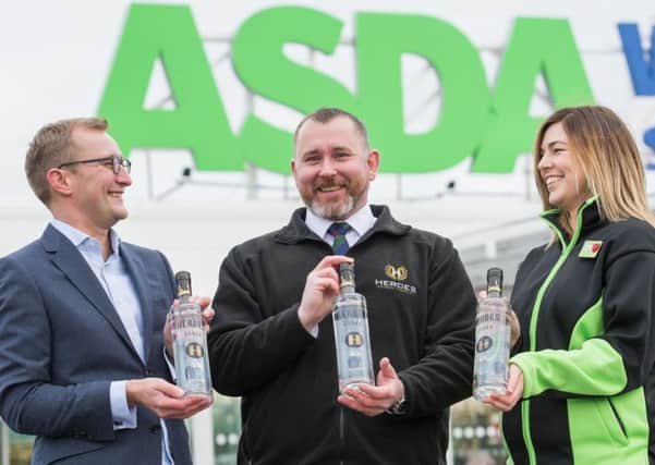 Heroes Drinks' vodka will be available in Asda stores across the UK. Picture: Ian Georgeson