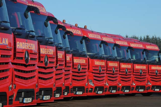 Sam Anderson is adding 20 Mercedes-Benz lorries to its fleet. Picture: Contributed