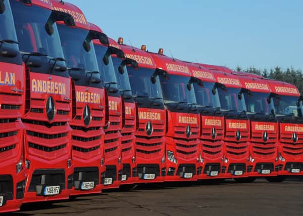 Sam Anderson is adding 20 Mercedes-Benz lorries to its fleet. Picture: Contributed