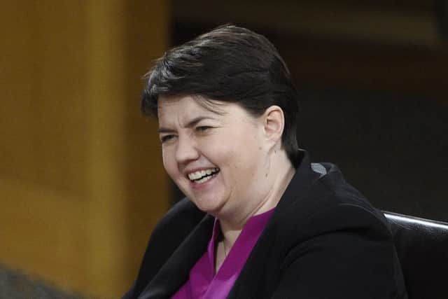 Ruth Davidson said another independence vote would be to the detriment of farming. Picture: Greg Macvean