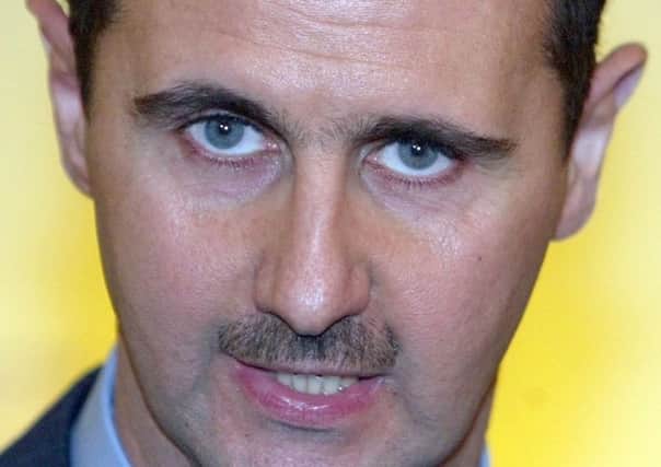 President of Syria, Bashar Assad, whose regime has killed up to 13,000 people in secrecy in a Syrian jail, according to Amnesty International. Picture: PA Wire