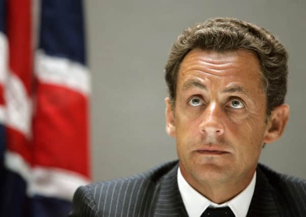 Nicholas Sarkozy (AP Photo/Kirsty Wigglesworth)