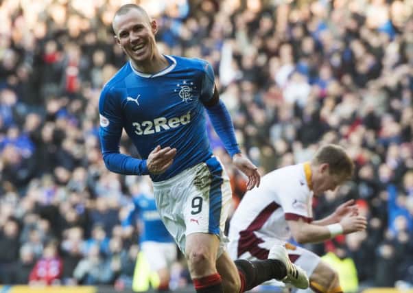 Kenny Miller has excelled for Rangers this season and Terry Butcher believes Scotland would benefit from his experience. Picture: SNS.