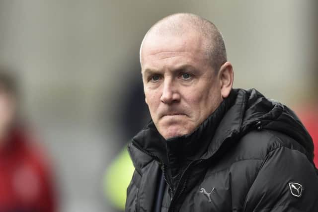 Mark Warburton is under pressure. Picture: SNS