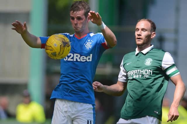 David Templeton last played for Rangers in August 2015. Picture: Neil Hanna