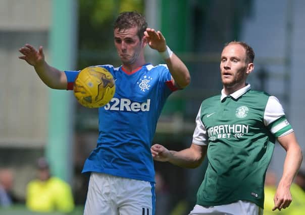 David Templeton last played for Rangers in August 2015. Picture: Neil Hanna
