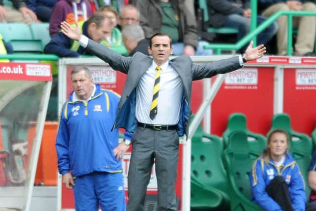 Danny Lennon is a former Raith player and has been linked with the vacant manager's job. Picture: Jane Barlow