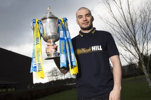 Tony Watt was back in Edinburgh to preview the Hearts v Hibs Scottish Cup clash. Picture: Craig Foy/SNS