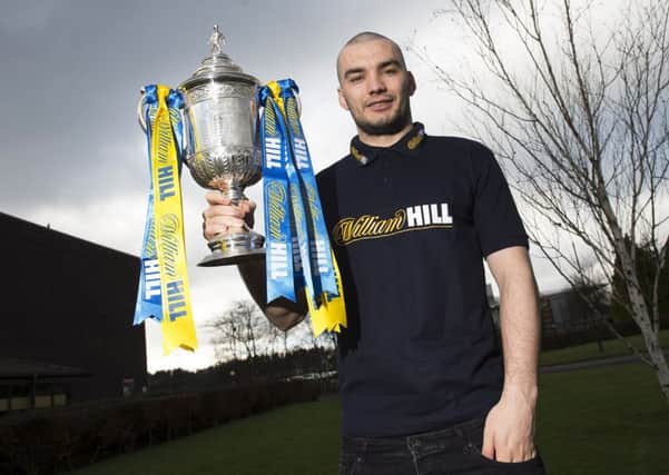 Tony Watt was back in Edinburgh to preview the Hearts v Hibs Scottish Cup clash. Picture: Craig Foy/SNS