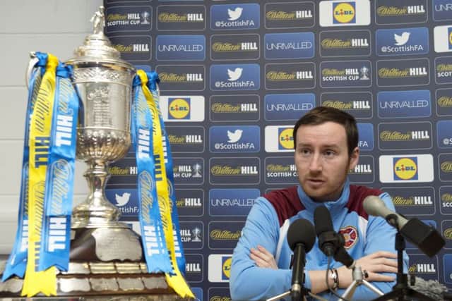 Hearts head coach Ian Cathro says he relishes the tag of being favourites against Hibs. Picture: Craig Foy/SNS