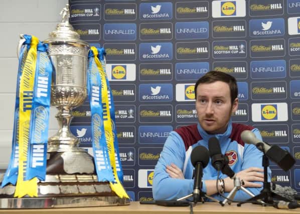 Hearts head coach Ian Cathro says he relishes the tag of being favourites against Hibs. Picture: Craig Foy/SNS