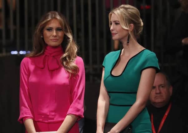 Trumps wife Melania and daughter Ivanka are accused of using their connection to him to seek commercial gain. Picture: Getty Images