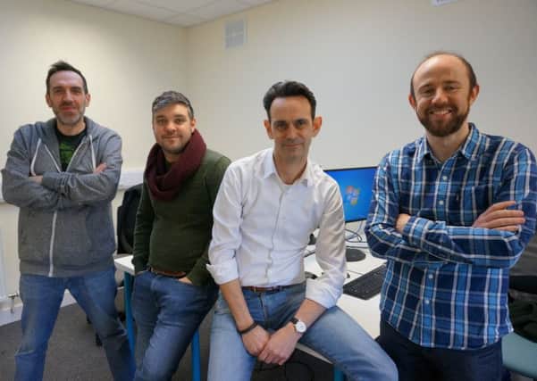 Skymoons' Edinburgh studio is led by Michael Boniface, second from right. Picture: Contributed