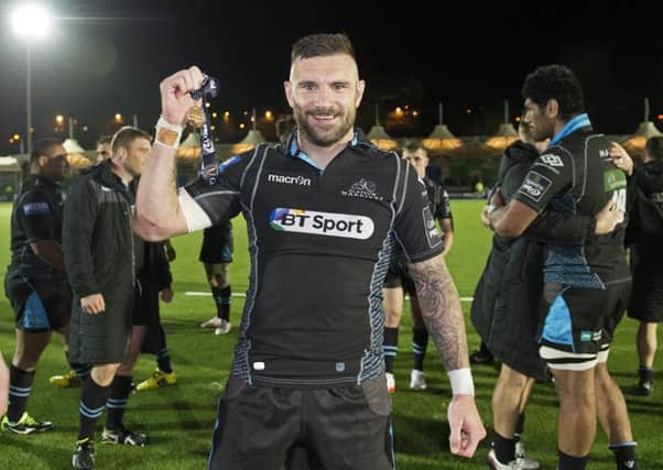 Glasgow Warriors' Rory Hughes has signed a new contract. Picture: Paul Devlin/SNS