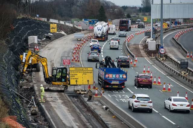 The impending M8 roadworks provide commuters with an opportunity to consider other options. Picture: John Devlin