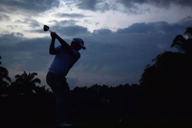 Marc Warren makes an early start on day one of the Maybank Championship Malaysia. Picture: Getty.