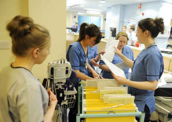 Spending on agency staff by the NHS has doubled from Â£82 million in 2011-12 to Â£175m in 2015-16. Picture: Greg Macvean