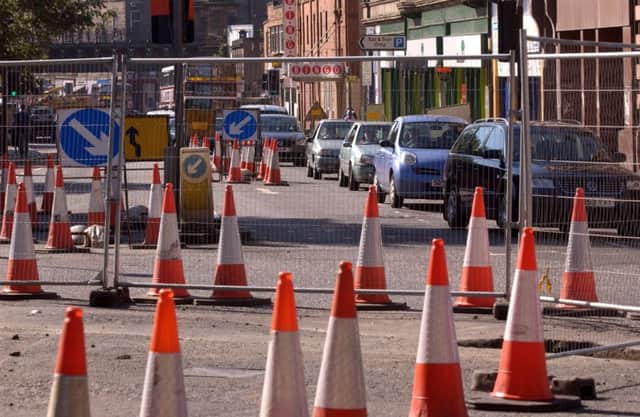 Ministers plan greater sanctions over roadworks firms. Picture: Colin Hattersley