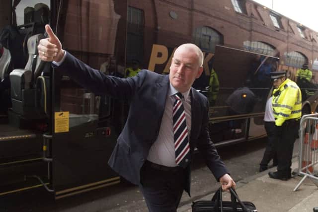 Rangers manager Mark Warburton understands the demands of the fans. Picture: SNS