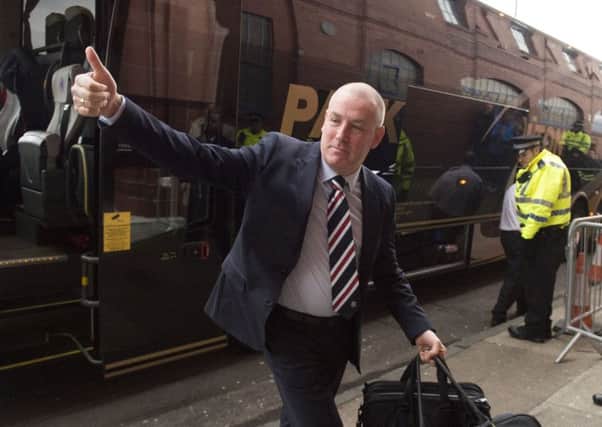 Rangers manager Mark Warburton understands the demands of the fans. Picture: SNS