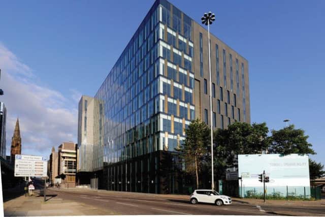 Mott MacDonald is taking two floors at Glasgow's St Vincent Plaza office scheme. Picture: Contributed