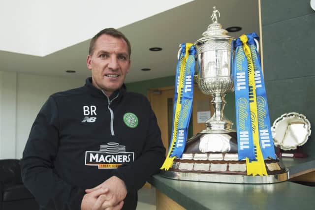 Celtic manager Brendan Rodgers says he is prepared to break the club's transfer record. Picture: SNS