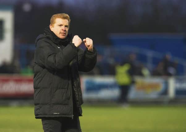 Neil Lennon says that his Hibs team are underdogs today but is looking to last seasons cup win over Hearts as inspiration.  Photograph: Rob Casey/SNS