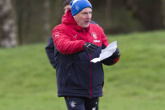 Rangers manager Mark Warburton has come under severe pressure following recent poor results. Picture: SNS.