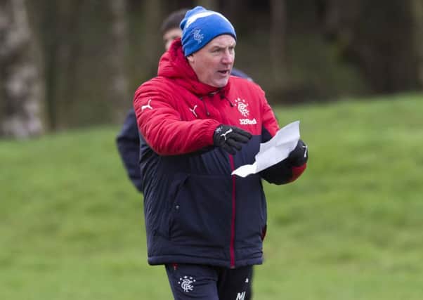 Rangers manager Mark Warburton has come under severe pressure following recent poor results. Picture: SNS.
