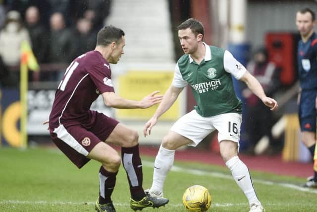 Hearts and Hibs will renew their rivalry this Sunday in the Scottish Cup. Picture: Greg Macvean